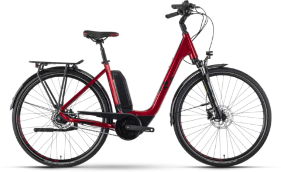 Raymon CityRay E 4.0 CB 500 Wh E-Bike Wave 28" red/black