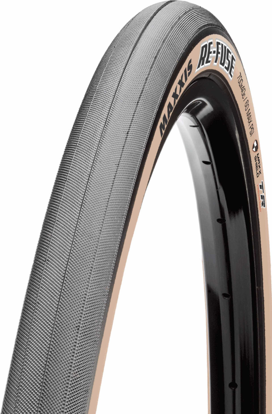 Maxxis Re-Fuse MS TR Tanwall Dual Faltreifen 28" schwarz 40-622