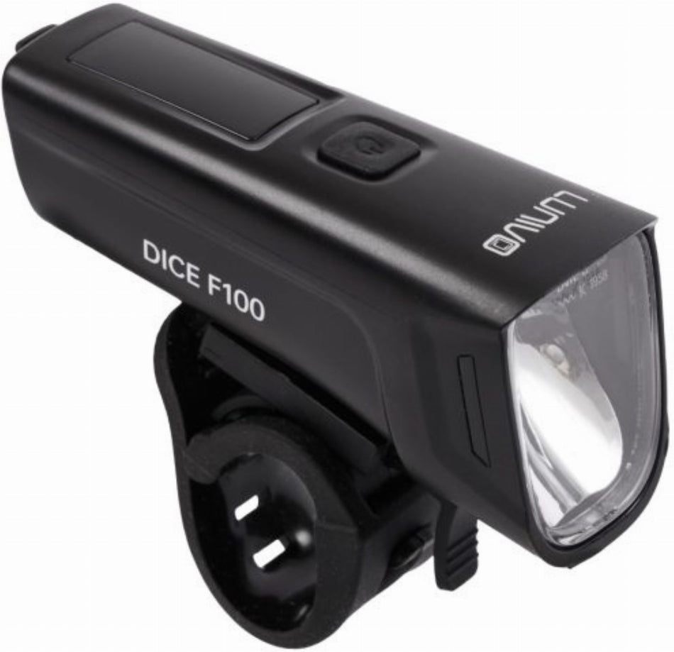 Lunivo Frontscheinwerfer Dice F100 schwarz