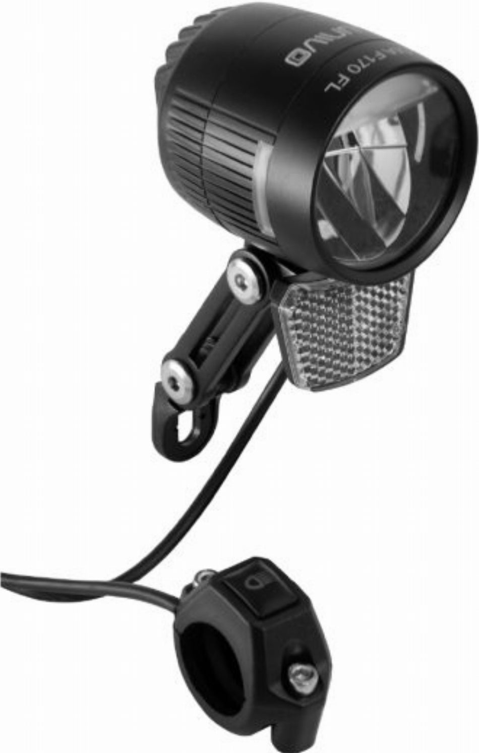 Lunivo e-DIA F170/120 Lux E-Bike Licht-Power mit Fernlicht schwarz