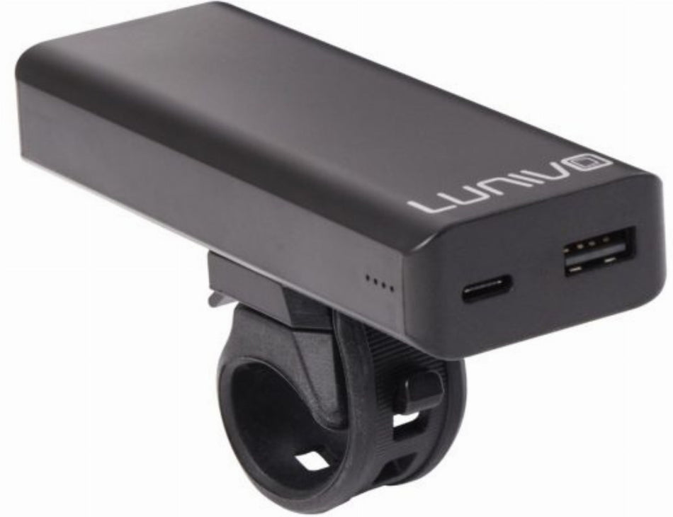 Lunivo Powerbank mit Fahrradhalterung