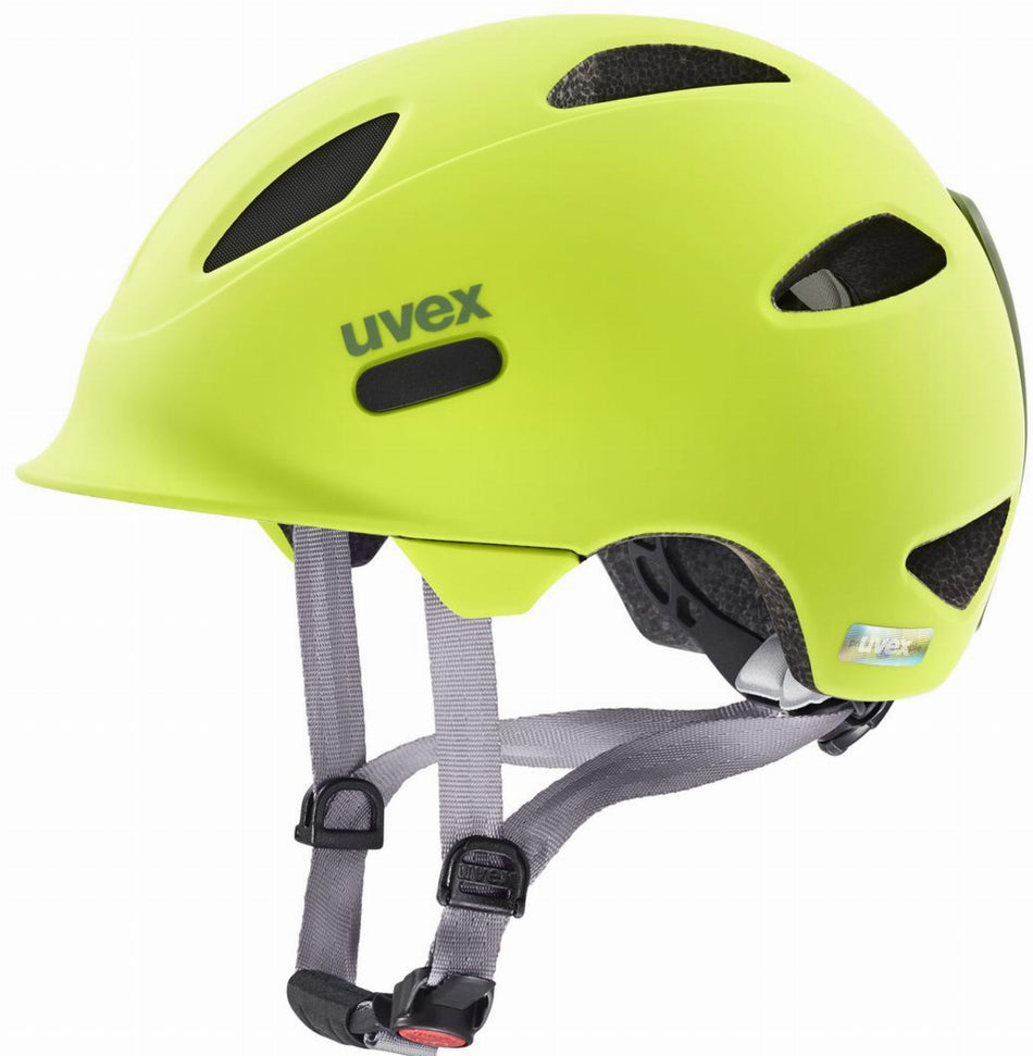 Uvex Oyo Kinder-Helm neon yellow-moss green
