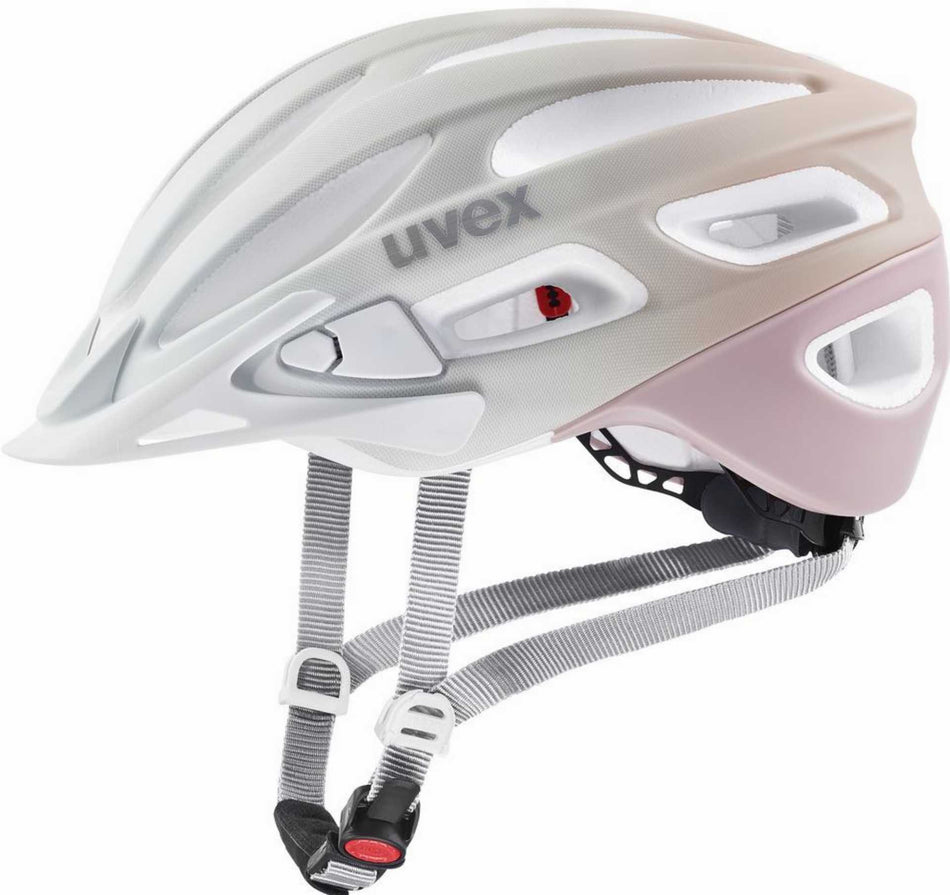 Uvex True CC Helm sand-dust rose matt