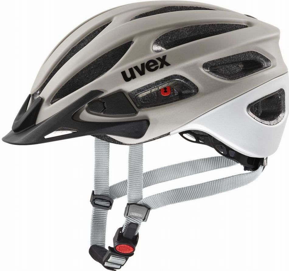 Uvex True CC Helm oak brown-silver matt