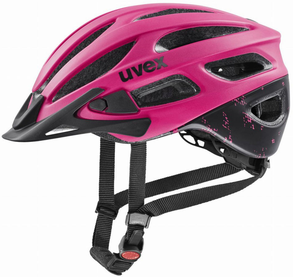 Uvex True CC Helm euphoria-black matt