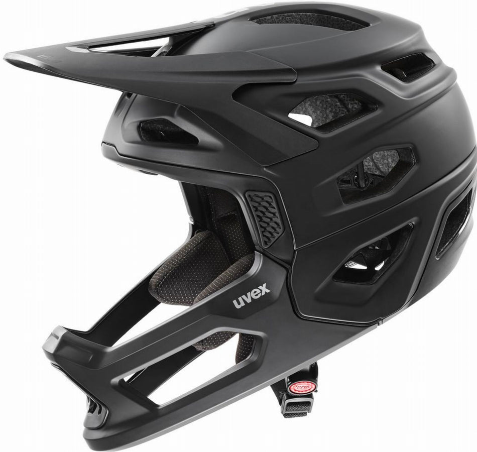 Uvex Revolt MTB-Helm all black matt