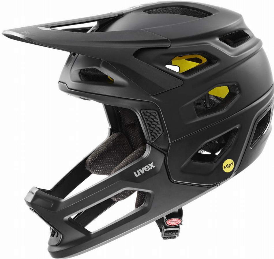 Uvex Revolt MIPS MTB-Helm all black matt