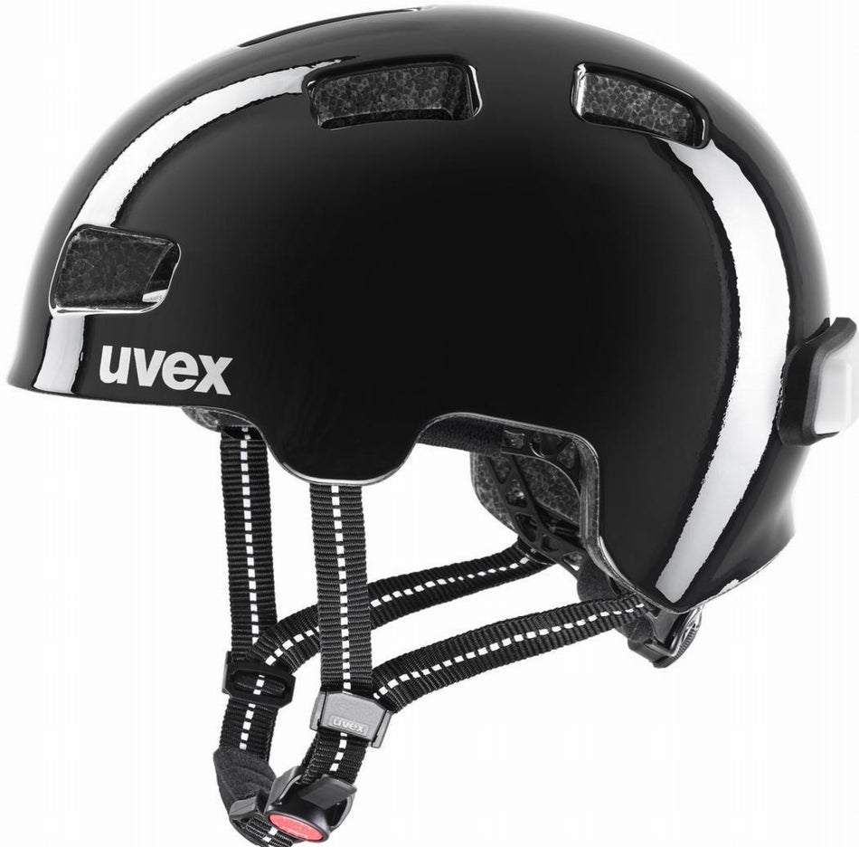 Uvex HLMT 4 Reflexx Kinder-Helm black