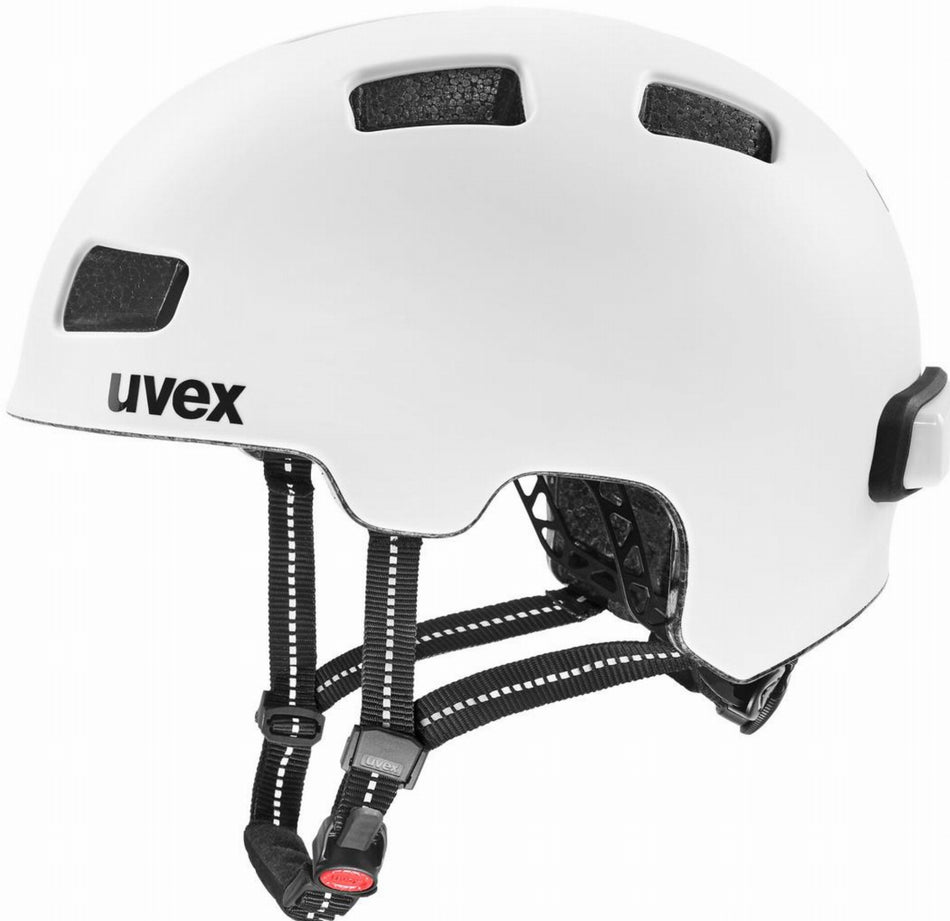 Uvex City 4 Reflexx Helm white matt