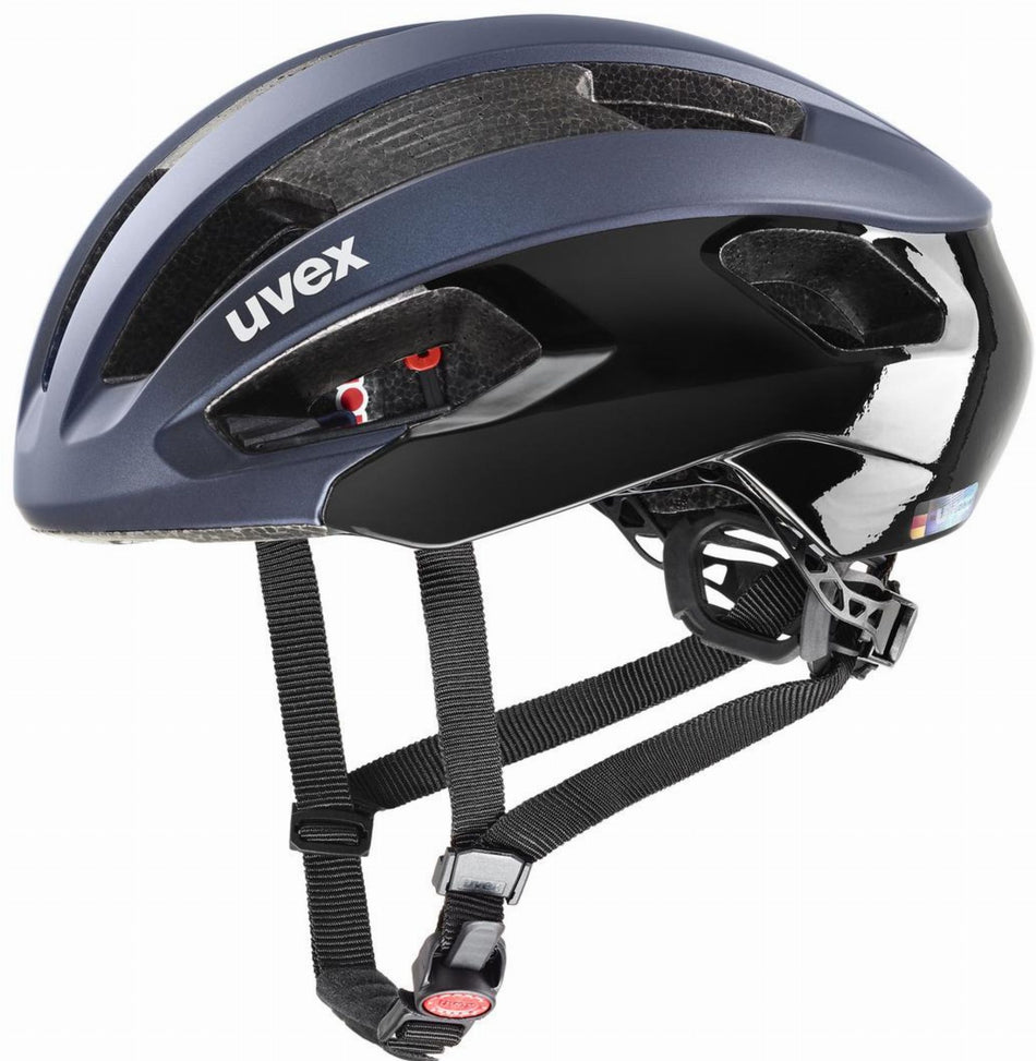Uvex Rise CC Rennrad-Helm deep space-black matt