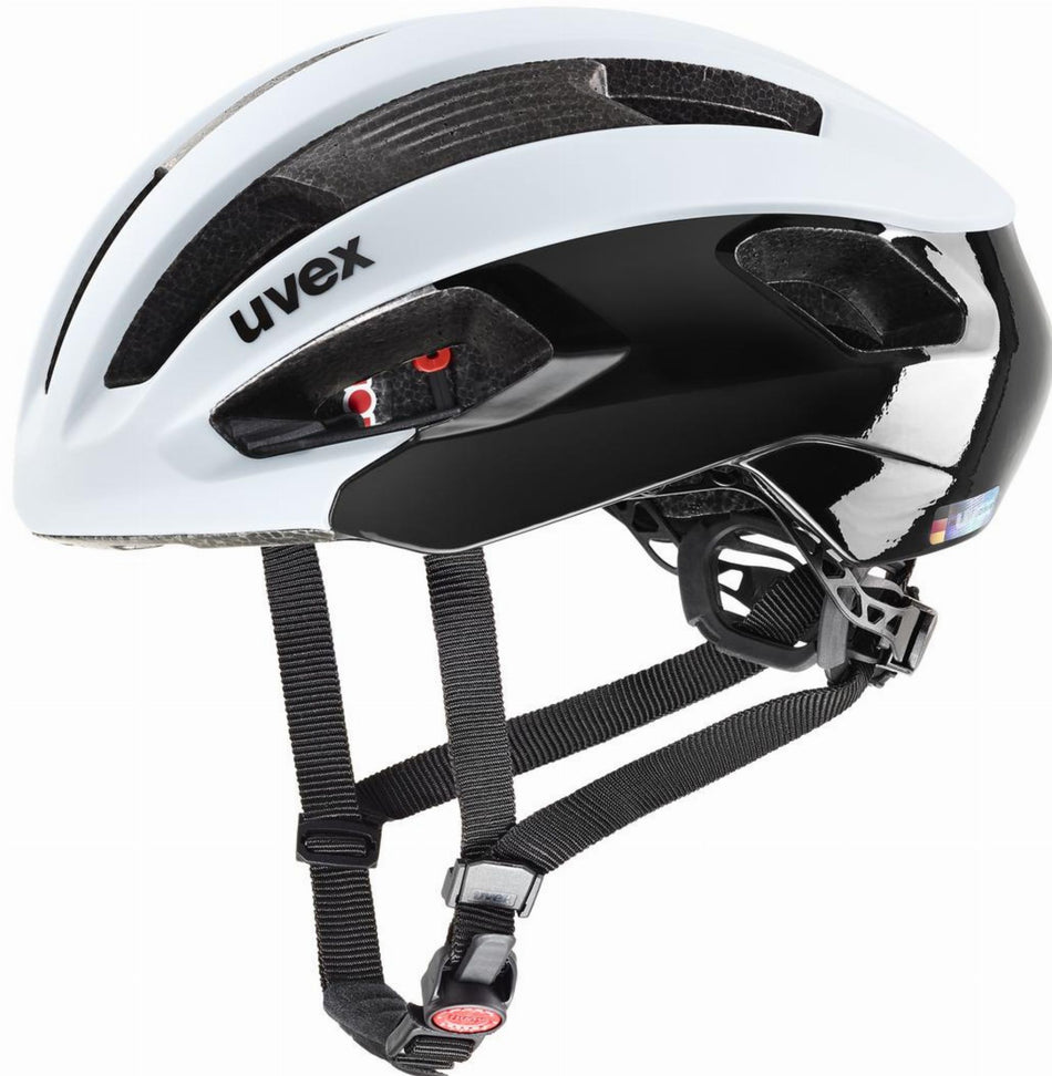 Uvex Rise CC Rennrad-Helm cloud-black matt