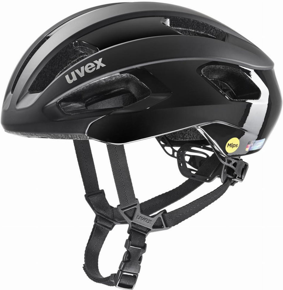 Uvex Rise Pro Mips Rennrad-Helm black matt