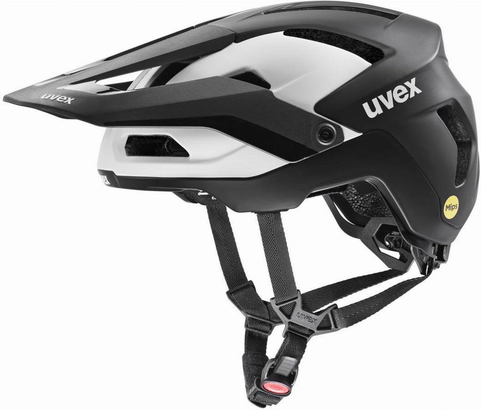 Uvex Renegade Mips MTB-Helm black-white matt