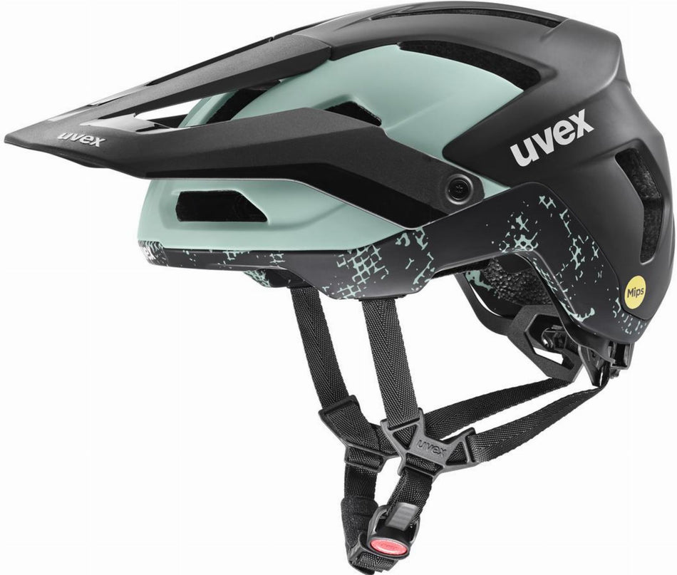 Uvex Renegade Mips MTB-Helm black-jade matt