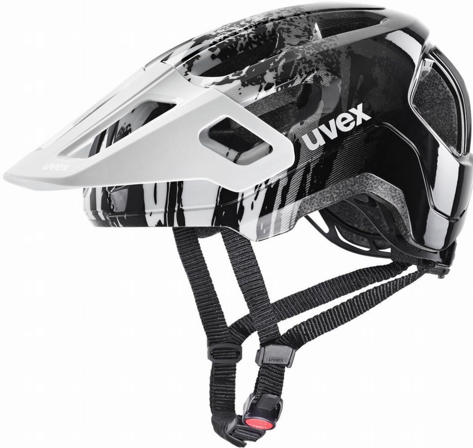 Uvex React Jr. Kinder-Helm white-black 52-56 cm
