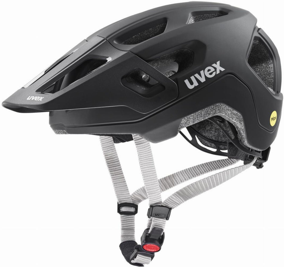 Uvex React Jr. Mips Kinder-Helm black matt 52-56 cm
