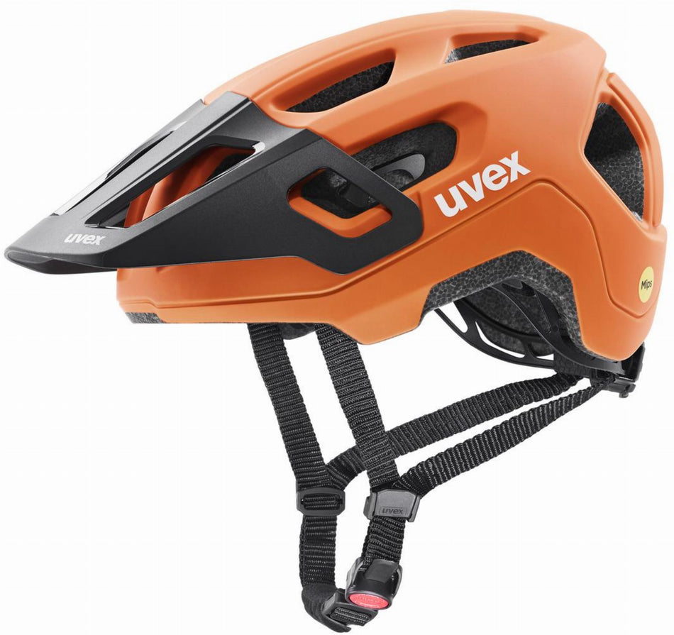 Uvex React Jr. Mips Kinder-Helm papaya 52-56 cm