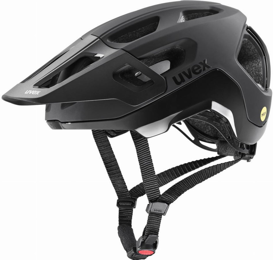 Uvex React Mips MTB-Helm black matt