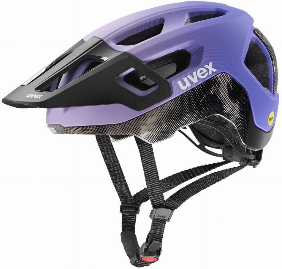 Uvex React Mips MTB-Helm lilac-oak matt