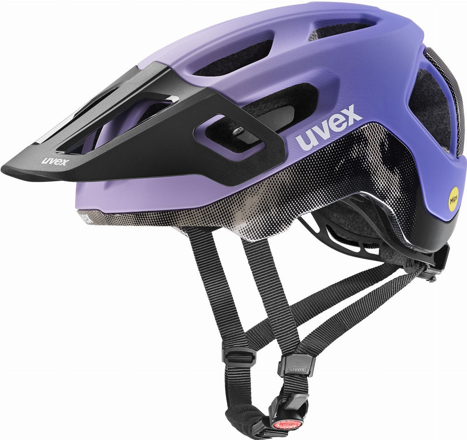 Uvex React Mips MTB-Helm lilac-oak matt