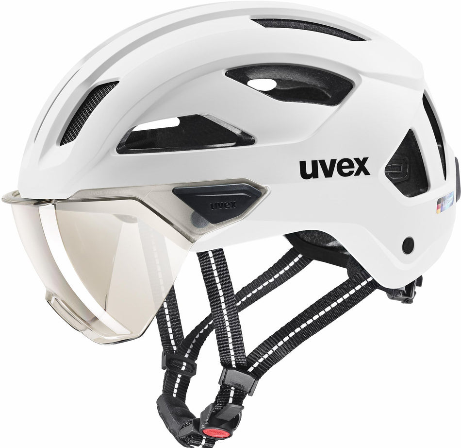 Uvex Stride Visor Helm white matt