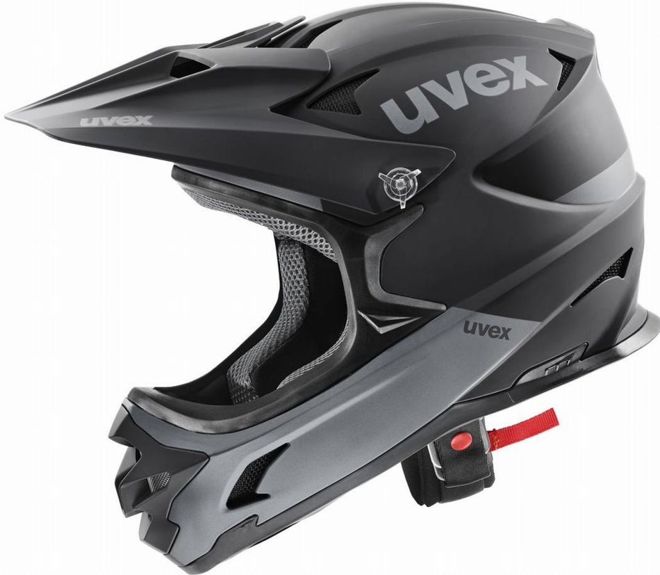 Uvex HLMT 10 MTB-Helm black-grey matt