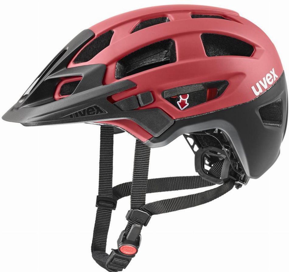 Uvex Finale 2.0 MTB-Helm red-black matt