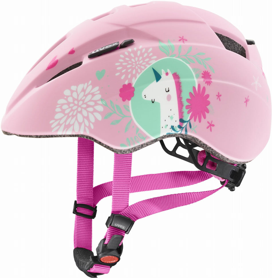 Uvex Kid 2 CC Kinder-Helm pink unicorn matt