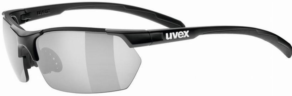 Uvex Sportstyle 114 Sportbrille black matt/litemirror silver