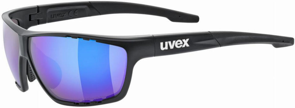Uvex Sportstyle 706 CV MTB Brille black matt/buzzy blue