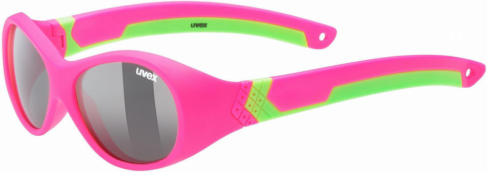 Uvex Sportstyle 510 Sportbrille pink green matt/smoke