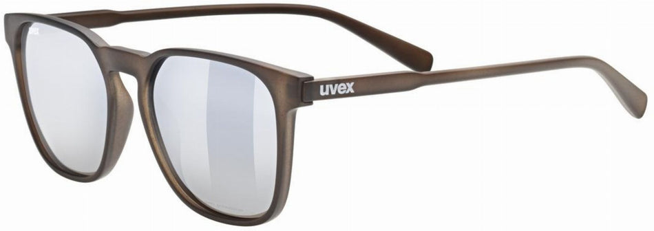 Uvex LGL 49 P Brille brown matt/ltm.smoke dégradé