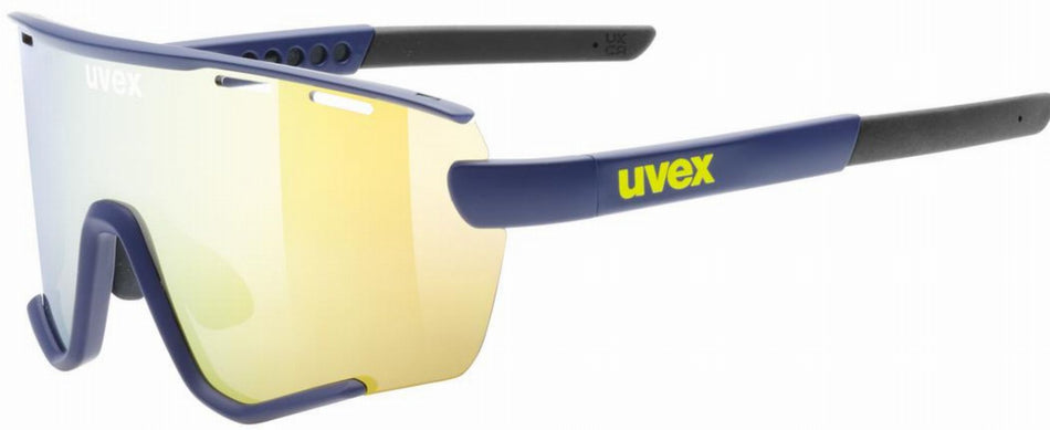 Uvex Sportstyle 236 Set Sportbrille blue matt/mirror yellow