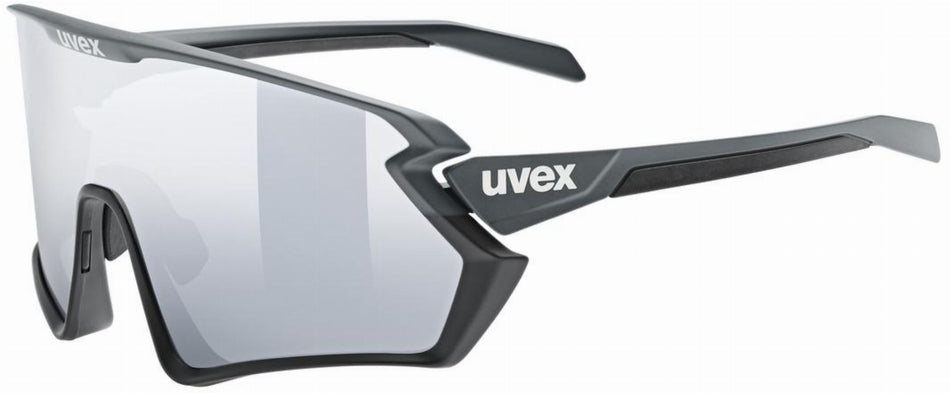 Uvex Sportstyle 231 2.0 Sportbrille black-grey matt/mirror silver