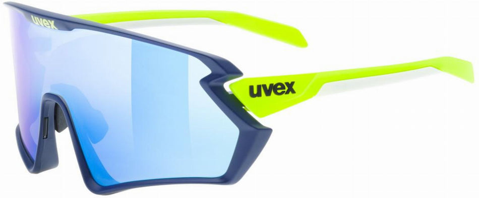 Uvex Sportstyle 231 2.0 MTB Brille blue-yellow matt/mirror blue