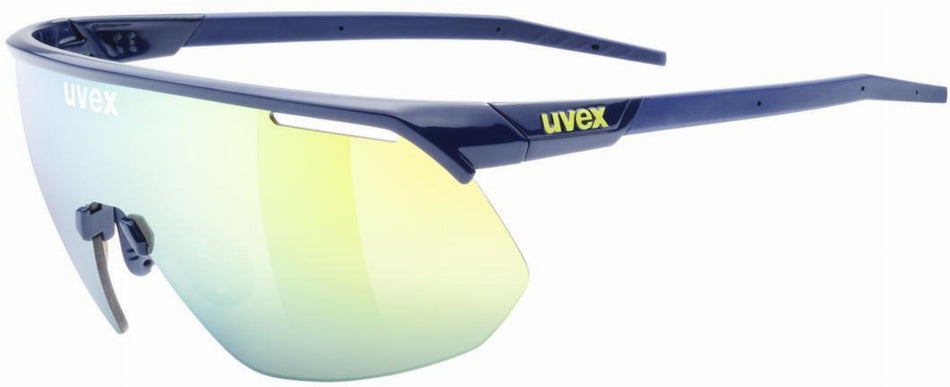 Uvex Pace One Sportbrille blue/mirror yellow