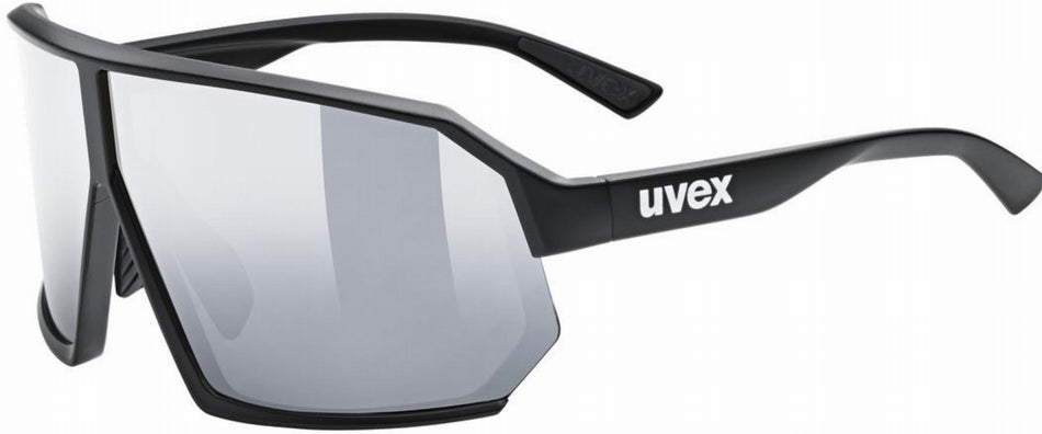 Uvex Sportstyle 237 MTB Brille black matt/mirror silver