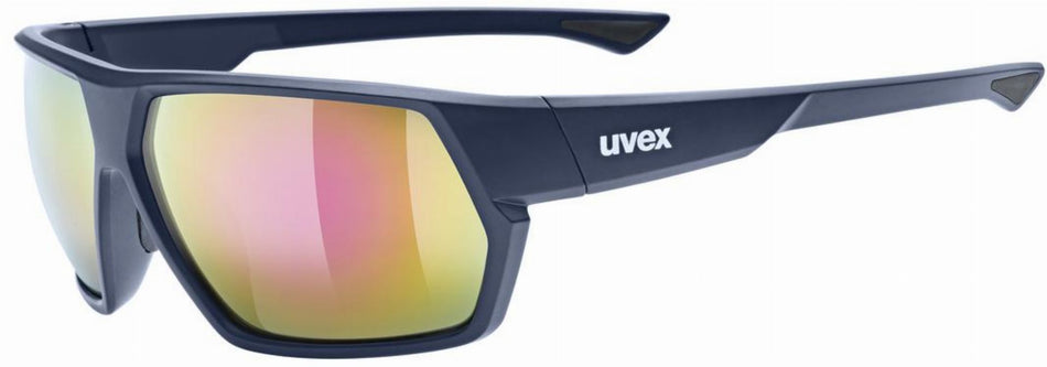 Uvex Sportstyle 238 Sportbrille deep space matt/mirror red