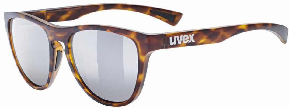 Uvex Esntl Spirit Brille havanna matt/mirror silver