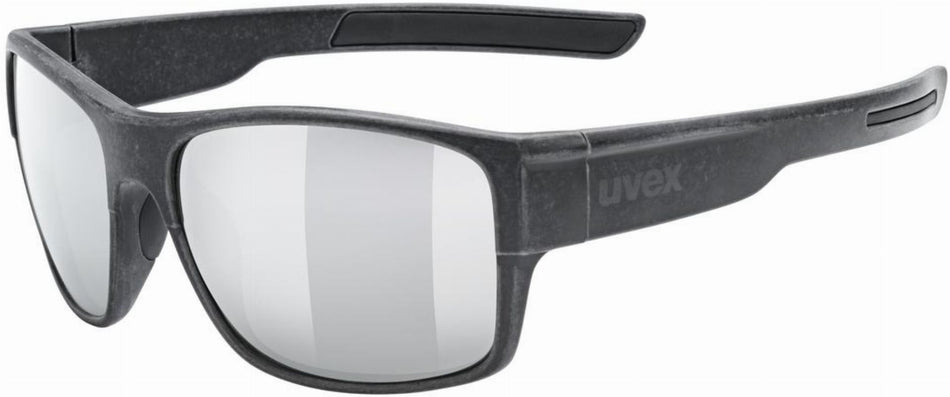 Uvex Esntl Urban Brille black matt/mirror silver