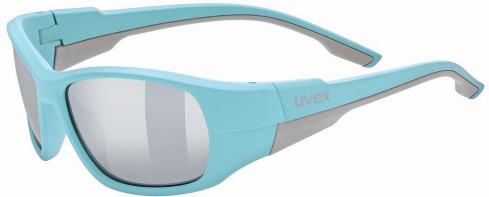 Uvex Sportstyle 514 Kinderbrille lightblue matt/mirror silver
