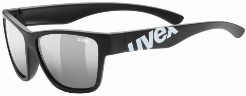 Uvex Sportstyle 508 Kinder & Jugend Brille black matt/litemirror silver