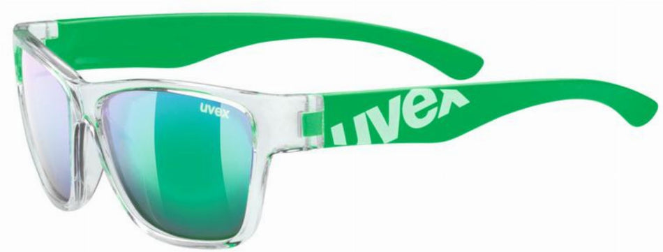 Uvex Sportstyle 508 Kinder & Jugend Brille clear green/mirror green