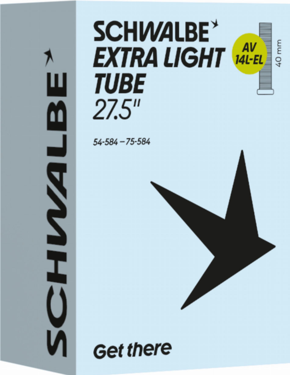 Schwalbe Extra Light Schlauch 27,5" NR. 14L-EL schwarz ETRTO 54/75-584