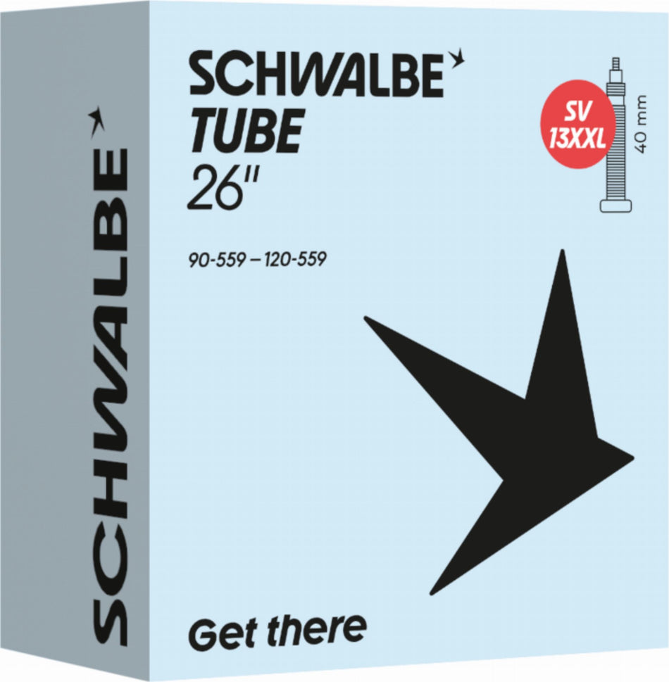 Schwalbe Standard Schlauch 26" NR. 13XXL schwarz ETRTO 90/120-559 SV 40 mm
