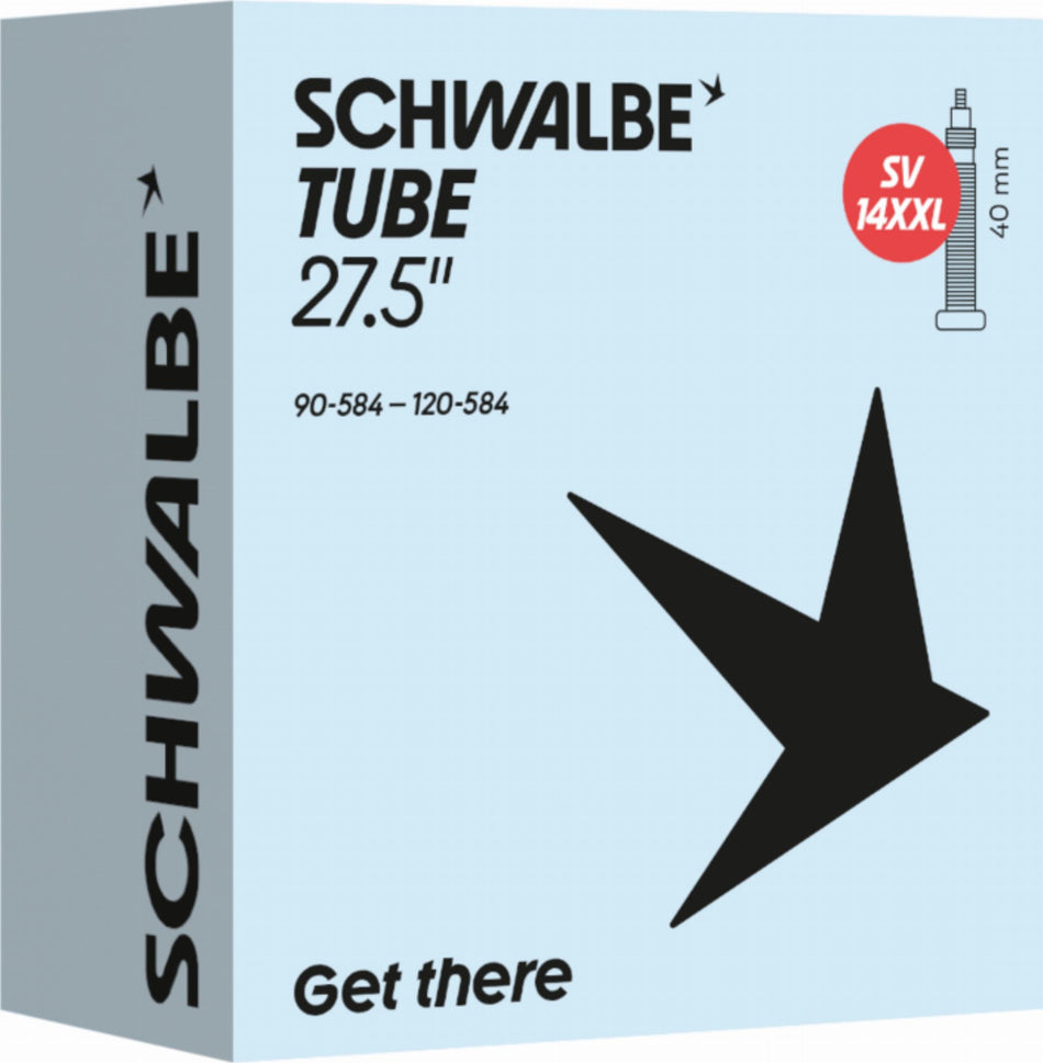 Schwalbe Standard Schlauch 27,5" NR. 14XXL schwarz ETRTO 90/120-584 SV 40 mm