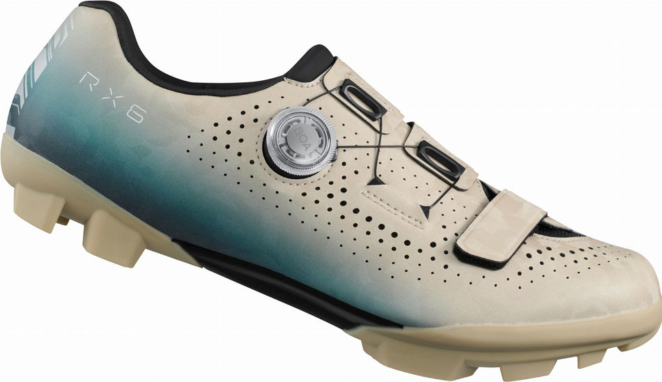 Shimano RX600 Gravel-Schuhe SPD beige