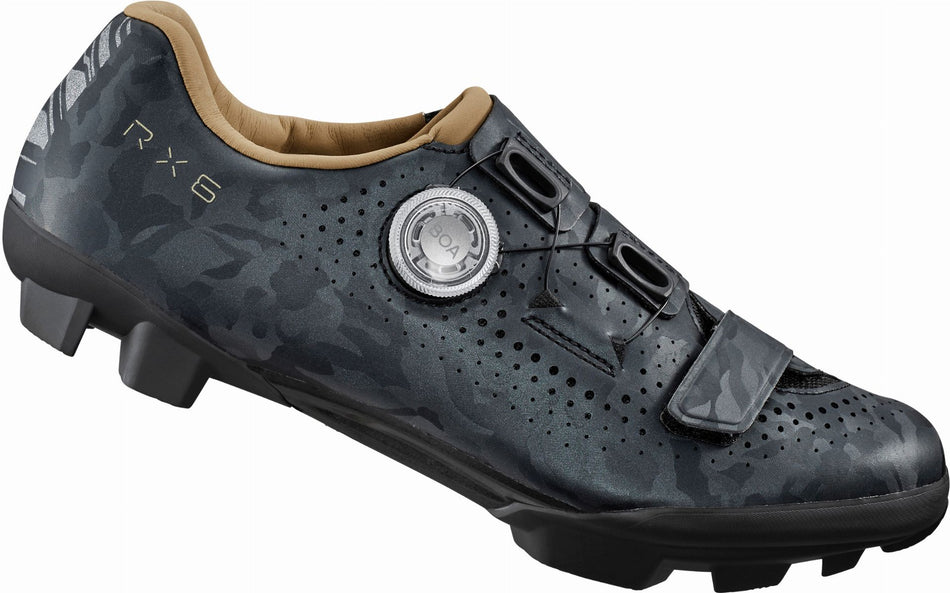 Shimano RX600W Women Gravel-Schuhe SPD spezieller Damenleisten stone gray