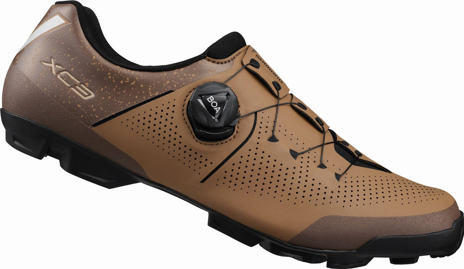 Shimano XC302 MTB-Schuhe SPD breite Ausführung brown