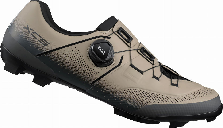 Shimano XC503 MTB-Schuhe SPD breite Ausführung sand beige